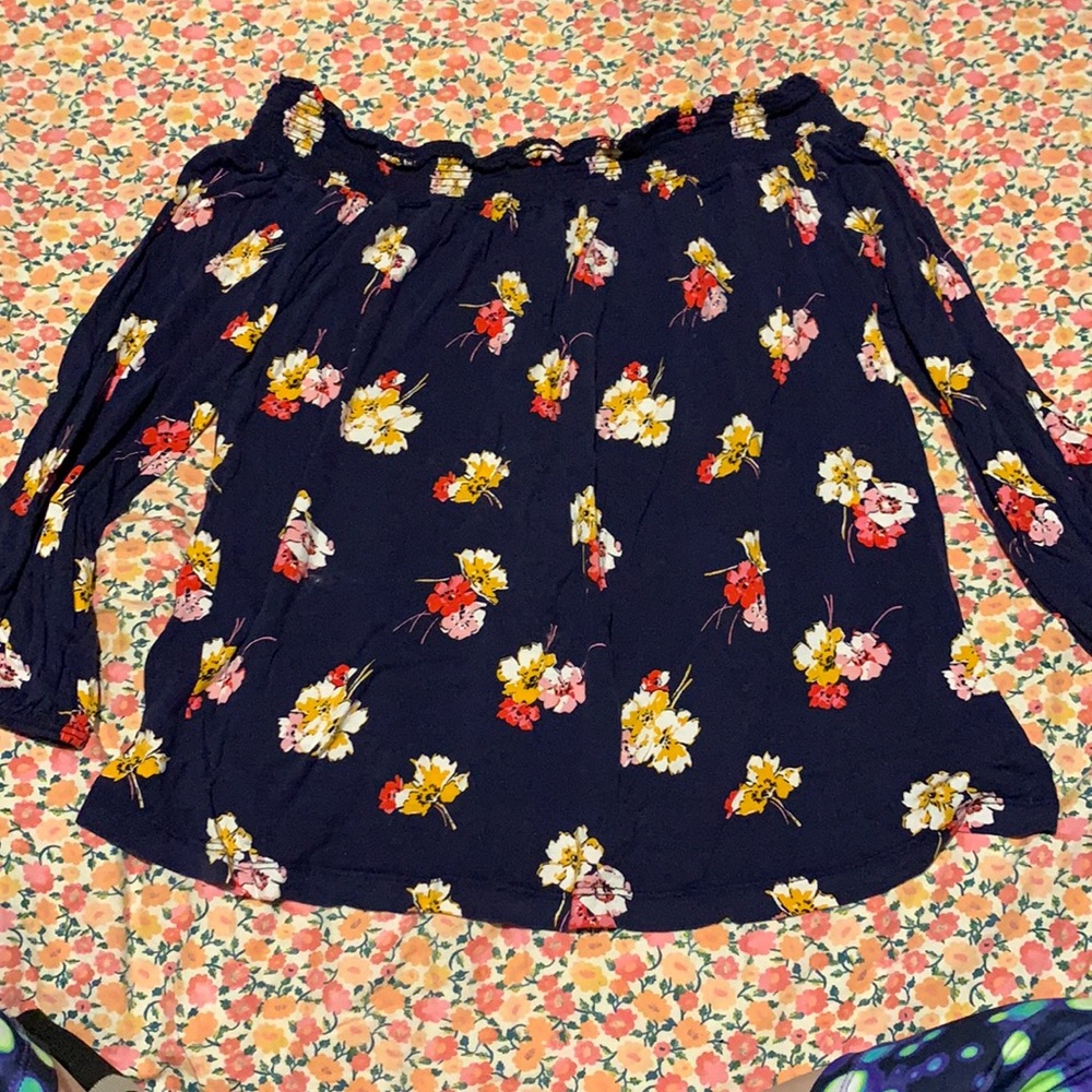 Off the shoulder blouse